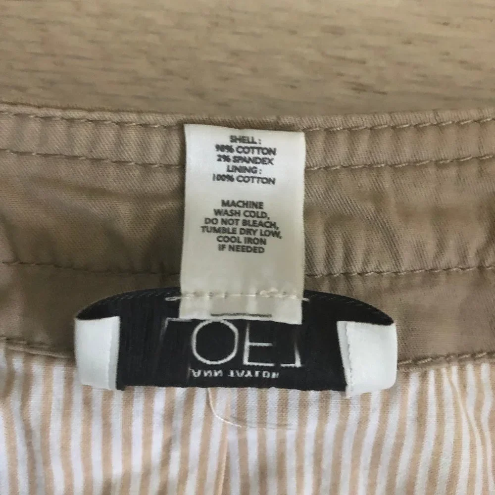 LOFT Tan Ruffle Trim Jacket - Picture 10 of 10